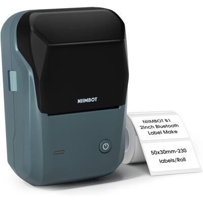 Inny producent NIIMBOT B1 Pro drukarka termiczna etykiet samoprzylepnych Niebieska Inny producent NIIMBOT B1 Pro drukarka termiczna etykiet samoprzylepnych Niebieska