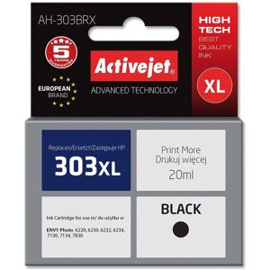 Tusz Activejet AH-303BRX (zamiennik HP 303XL T6N04AE; Premium; 20ml; czarny) Tusz Activejet AH-303BRX (zamiennik HP 303XL T6N04AE; Premium; 20ml; czarny)