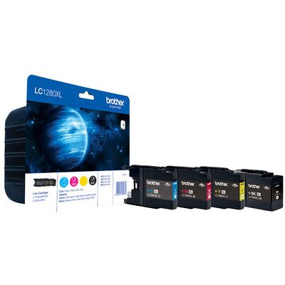 Brother Lc1280xlvalbpdr 4szt. Xl Oryginalny Tusz Czarny/kolor Brother Lc1280xlvalbpdr 4szt. Xl Oryginalny Tusz Czarny/kolor