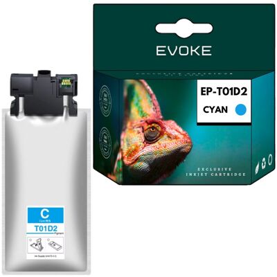 Evoke Tusz Do Drukarki Epson T01d2 Niebieski (Cyan) 220 Ml 20000 Stron Evoke Tusz Do Drukarki Epson T01d2 Niebieski (Cyan) 220 Ml 20000 Stron