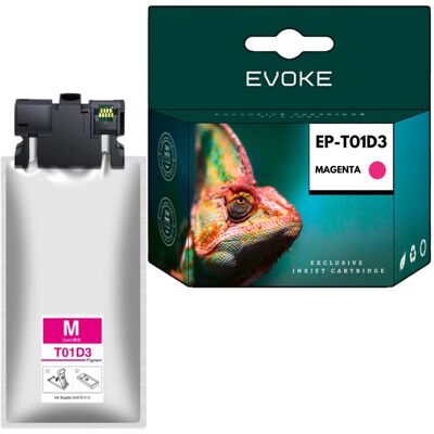 Evoke Tusz Do Drukarki Epson T01d3 Czerwony (Magenta) 220 Ml 20000 Stron Evoke Tusz Do Drukarki Epson T01d3 Czerwony (Magenta) 220 Ml 20000 Stron