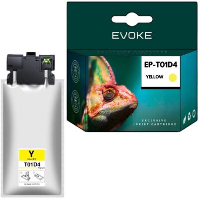 Evoke Tusz Do Drukarki Epson T01d4 Żółty (Yellow) 220 Ml 20000 Stron Evoke Tusz Do Drukarki Epson T01d4 Żółty (Yellow) 220 Ml 20000 Stron