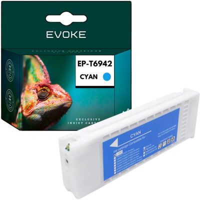 Evoke Tusz Do Drukarki Epson T6942 Niebieski (Cyan) 700 Ml C13t694200 Evoke Tusz Do Drukarki Epson T6942 Niebieski (Cyan) 700 Ml C13t694200