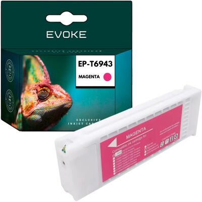 Evoke Tusz Do Drukarki Epson T6943 Czerwony (Magenta) 700 Ml C13t694300 Evoke Tusz Do Drukarki Epson T6943 Czerwony (Magenta) 700 Ml C13t694300