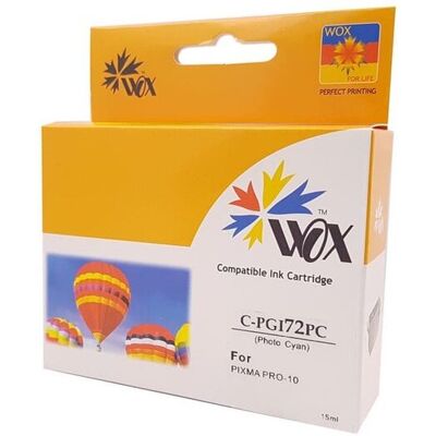 Tusz Wox Photo Cyan Canon PGI72PC zamiennik 6407B001 PGI-72PC Tusz Wox Photo Cyan Canon PGI72PC zamiennik 6407B001 PGI-72PC