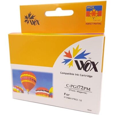 Tusz Wox Photo Magenta Canon PGI72PM zamiennik 6408B001 PGI-72PM Tusz Wox Photo Magenta Canon PGI72PM zamiennik 6408B001 PGI-72PM
