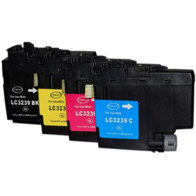 Zestaw 4X Tusz Do Brother Lc-3239 Hl-J6100Dw Mfc-J5945Dw Mfc-J6945 Cmyk Zamienniki Zestaw 4X Tusz Do Brother Lc-3239 Hl-J6100Dw Mfc-J5945Dw Mfc-J6945 Cmyk Zamienniki