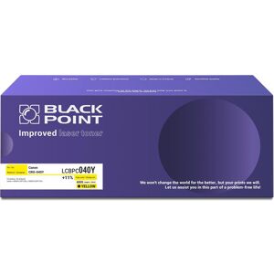 Toner Black Point LCBPC040Y zamiennik Canon CRG-040Y yellow Toner Black Point LCBPC040Y zamiennik Canon CRG-040Y yellow