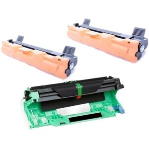 Zestaw 2X Toner Do Brother Tn1030 + Bęben Dr1030 Dcp-1512E 1510E Hl-1112E Zestaw 2X Toner Do Brother Tn1030 + Bęben Dr1030 Dcp-1512E 1510E Hl-1112E
