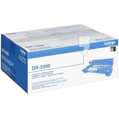 Bęben BROTHER DR3300, czarny, 30000 str., DR-3300 Bęben BROTHER DR3300, czarny, 30000 str., DR-3300