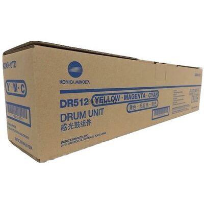 Konica Minolta Bęben Minolta DR512 CMY Bizhub C224 55 000 stron Konica Minolta Bęben Minolta DR512 CMY Bizhub C224 55 000 stron