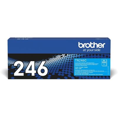 Kaseta z tonerem Brother TN-246C, oryginalny cyjan Kaseta z tonerem Brother TN-246C, oryginalny cyjan