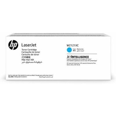 Toner HP W2121X Cyan - Duża pojemność - wkład do drukarki Toner HP W2121X Cyan - Duża pojemność - wkład do drukarki
