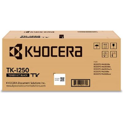 Oryginalny Toner Czarny Kyocera ECOSYS MA3500x (TK-1250, TK1250, 1T0C3H0NL0) Oryginalny Toner Czarny Kyocera ECOSYS MA3500x (TK-1250, TK1250, 1T0C3H0NL0)
