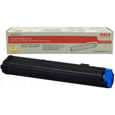 Oryginalny Toner OKI 43502302 B4400 B4600 ORYGINALNY Oryginalny Toner OKI 43502302 B4400 B4600 ORYGINALNY