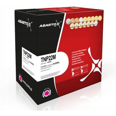 Toner Asarto Do Konica-Minolta Tnp22M A0X5352, Bizhub C35, C35P Czerwony Toner Asarto Do Konica-Minolta Tnp22M A0X5352, Bizhub C35, C35P Czerwony