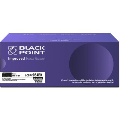 Toner Black Point LCBPC054BK zamiennik CRG-054BK black Toner Black Point LCBPC054BK zamiennik CRG-054BK black
