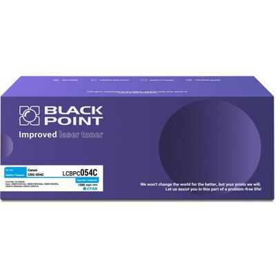 Toner Black Point LCBPC054C zamiennik CRG-054C cyan Toner Black Point LCBPC054C zamiennik CRG-054C cyan