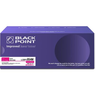 Toner Black Point LCBPC054M zamiennik CRG-054M cyan Toner Black Point LCBPC054M zamiennik CRG-054M cyan