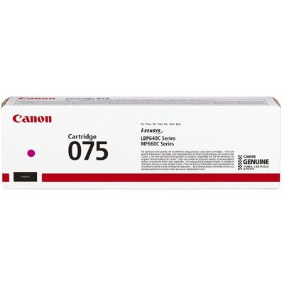 Toner Canon CRG-075 M 6363C002 magenta 1300 str. oryginalny Toner Canon CRG-075 M 6363C002 magenta 1300 str. oryginalny