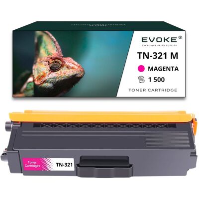 Evoke Toner do drukarki Brother TN-321 czerwony 1500 stron TN321 Evoke Toner do drukarki Brother TN-321 czerwony 1500 stron TN321