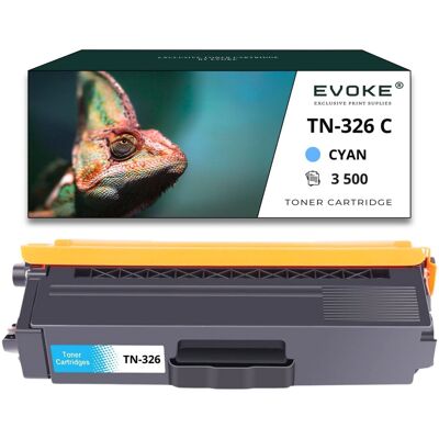 Evoke Toner do drukarki Brother TN-326 niebieski 3500 stron TN326 Evoke Toner do drukarki Brother TN-326 niebieski 3500 stron TN326