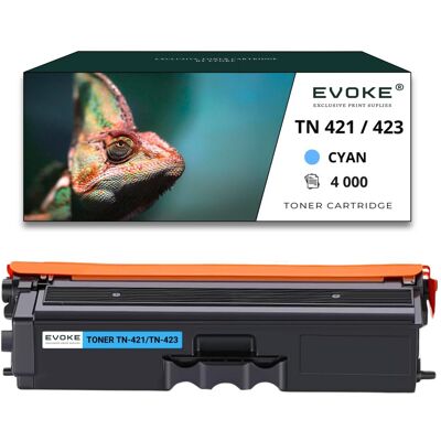 Evoke Toner do drukarki Brother TN-423 niebieski 4000 stron TN421 TN423 Evoke Toner do drukarki Brother TN-423 niebieski 4000 stron TN421 TN423