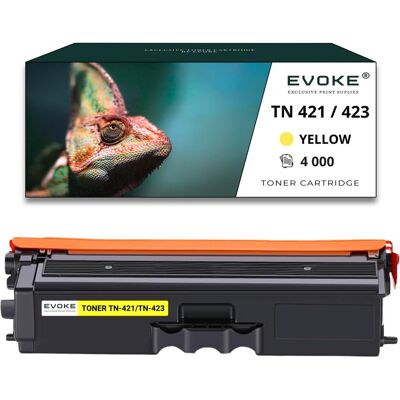 Evoke Toner do drukarki Brother TN-423 żółty 4000 stron TN421 TN423 Evoke Toner do drukarki Brother TN-423 żółty 4000 stron TN421 TN423