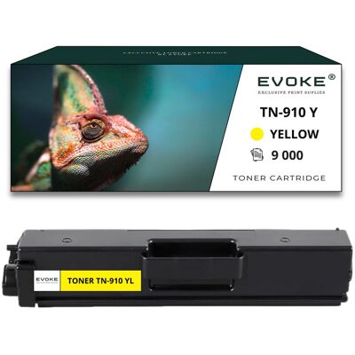 Evoke Toner Do Drukarki Brother Tn-910 Żółty 9000 Stron Tn910 Evoke Toner Do Drukarki Brother Tn-910 Żółty 9000 Stron Tn910