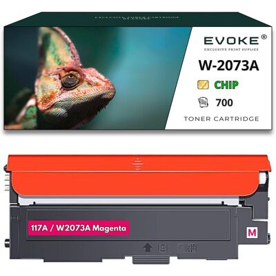 Evoke Toner do drukarki HP 117A czerwony 700 stron W2073A Evoke Toner do drukarki HP 117A czerwony 700 stron W2073A