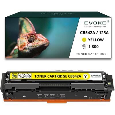 Evoke Toner do drukarki HP CB542A / CF212X żółty 1800 stron Evoke Toner do drukarki HP CB542A / CF212X żółty 1800 stron