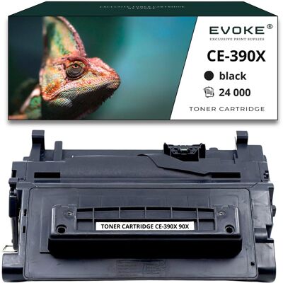 Evoke Toner do drukarki HP CE-390X czarny 24000 stron CE390X 90X Evoke Toner do drukarki HP CE-390X czarny 24000 stron CE390X 90X