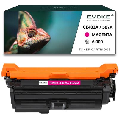 Evoke Toner do drukarki HP CE253A / CE403A czerwony 6000 stron Evoke Toner do drukarki HP CE253A / CE403A czerwony 6000 stron