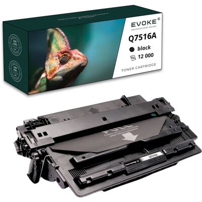 Evoke Toner Do Drukarki Hp Q7516a Czarny 12000 Stron 16a Evoke Toner Do Drukarki Hp Q7516a Czarny 12000 Stron 16a