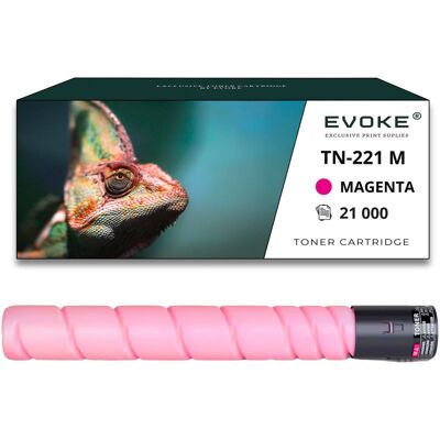 Evoke Toner Do Drukarki Konica Minolta Tn-221 Czerwony 21000 Stron Tn221 Evoke Toner Do Drukarki Konica Minolta Tn-221 Czerwony 21000 Stron Tn221