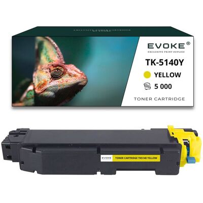 Evoke Toner Do Drukarki Kyocera Tk-5140 Żółty 5000 Stron Tk5140 Evoke Toner Do Drukarki Kyocera Tk-5140 Żółty 5000 Stron Tk5140