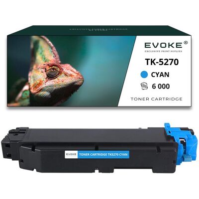 Evoke Toner Do Drukarki Kyocera Tk-5270 Niebieski 6000 Stron Tk5270 Evoke Toner Do Drukarki Kyocera Tk-5270 Niebieski 6000 Stron Tk5270