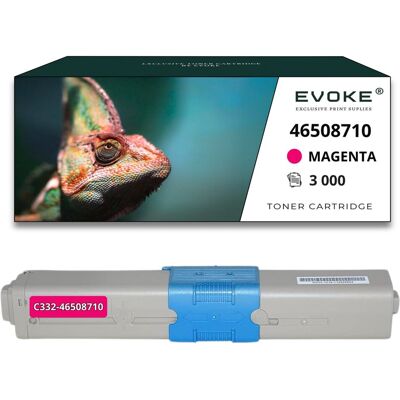 Evoke Toner do drukarki OKI C332 czerwony 3000 stron 46508710 Evoke Toner do drukarki OKI C332 czerwony 3000 stron 46508710