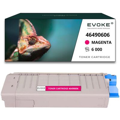 Evoke Toner do drukarki OKI C532 czerwony 6000 stron 46490606 Evoke Toner do drukarki OKI C532 czerwony 6000 stron 46490606