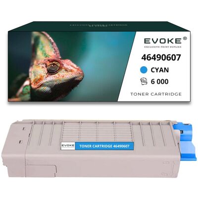 Evoke Toner do drukarki OKI C532 niebieski 6000 stron 46490607 Evoke Toner do drukarki OKI C532 niebieski 6000 stron 46490607