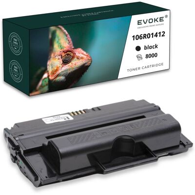 Evoke Toner Do Drukarki Xerox 106r01412 Czarny 8000 Stron 3300 Xl Evoke Toner Do Drukarki Xerox 106r01412 Czarny 8000 Stron 3300 Xl
