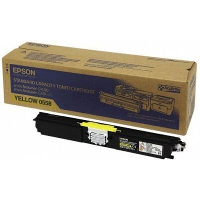 Toner EPSON C13S050558, żółty, 1600 str. Toner EPSON C13S050558, żółty, 1600 str.