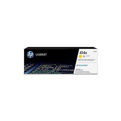 Tonery HP 414X żółty o wysokiej wydajności - Akcesoria drukarek Tonery HP 414X żółty o wysokiej wydajności - Akcesoria drukarek