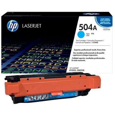 Toner HP 504A CE251A C Oryg NB Toner HP 504A CE251A C Oryg NB