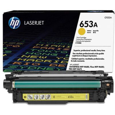 Toner HP 653A CF322A Y Oryginał żółty NB Toner HP 653A CF322A Y Oryginał żółty NB