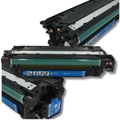 Toner HP CE251A HP 504A Niebieski Cyan Oryginalny Toner do CP3525 CM3530 Toner HP CE251A HP 504A Niebieski Cyan Oryginalny Toner do CP3525 CM3530