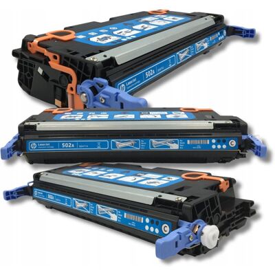Toner HP Q6471A HP 502A Niebieski Cyan Oryginalny HP Color LaserJet 3600 Toner HP Q6471A HP 502A Niebieski Cyan Oryginalny HP Color LaserJet 3600