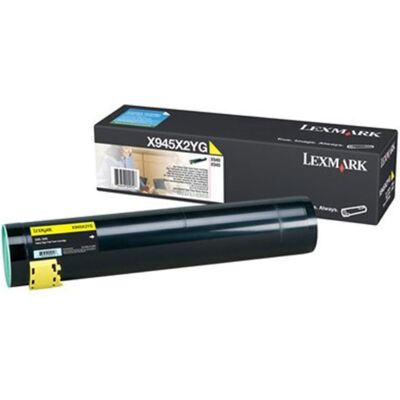 Toner LEXMARK X945X2YG, żółty, 2000 str. Toner LEXMARK X945X2YG, żółty, 2000 str.