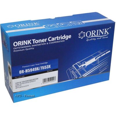 Toner ORINK Q7553X / H5949X HP laserjet 1320 / P2015 Toner ORINK Q7553X / H5949X HP laserjet 1320 / P2015