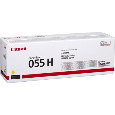 Toner Oryginalny Canon 055H Żółty Toner Oryginalny Canon 055H Żółty